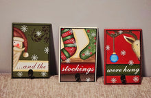 Load image into Gallery viewer, Signature Homestyles Christmas Stocking Hangers - &quot;And the stockings were hung&quot;
