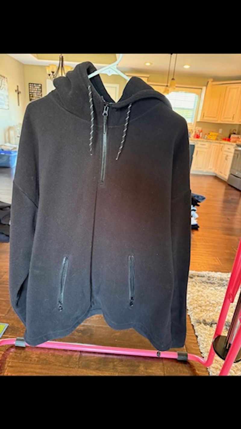. thick warm jacket fleece Women's - XXL