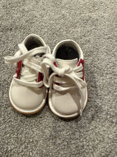 Load image into Gallery viewer, Wee Squeak red/white loafers boutique Shoes Squeak when baby walks! 4 (Toddler)
