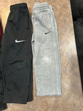 Load image into Gallery viewer, Nike &amp; Under Armour 4 Athletic Pants Bundle Gray pair has scuffed knees 3T
