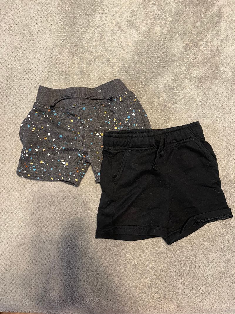 Assorted Brands Set of Two Boy's Shorts 18 Months