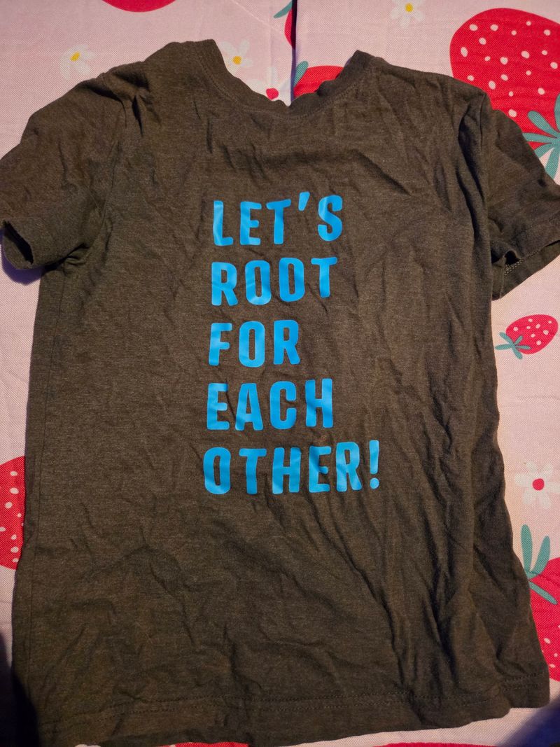 . Let's root for each other 10