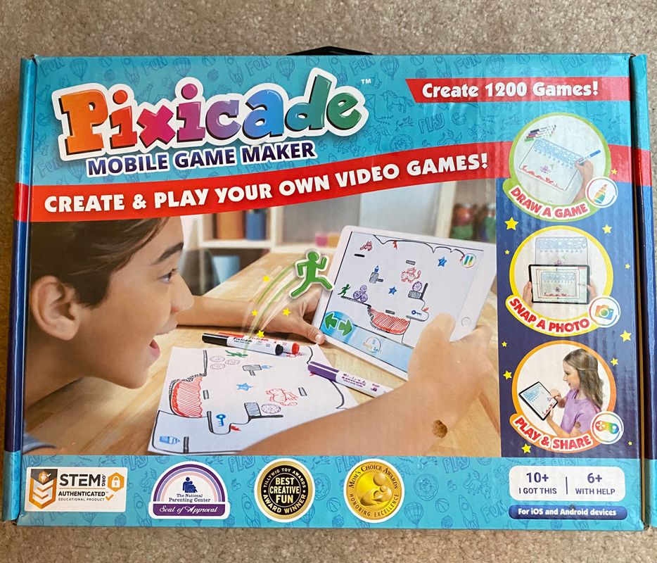 Pixicade New in box mobile game maker Educational
