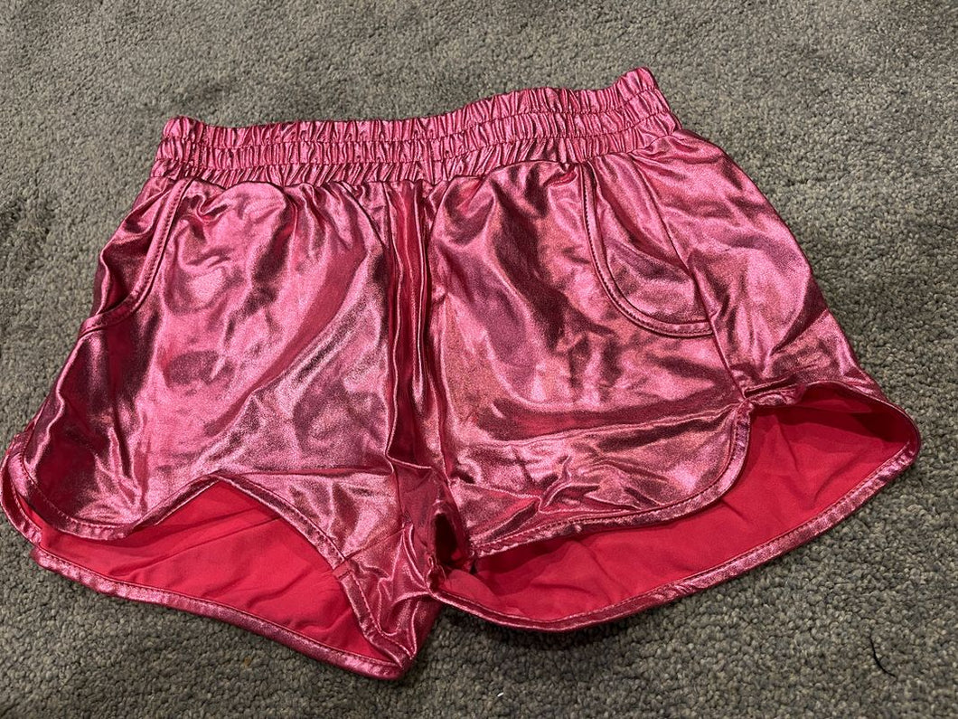 Spirit Halloween, AXS, pink 80s style shorts  Accessories