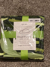 Load image into Gallery viewer, Little sleepies New in bag alligator cloud blanket Toddler
