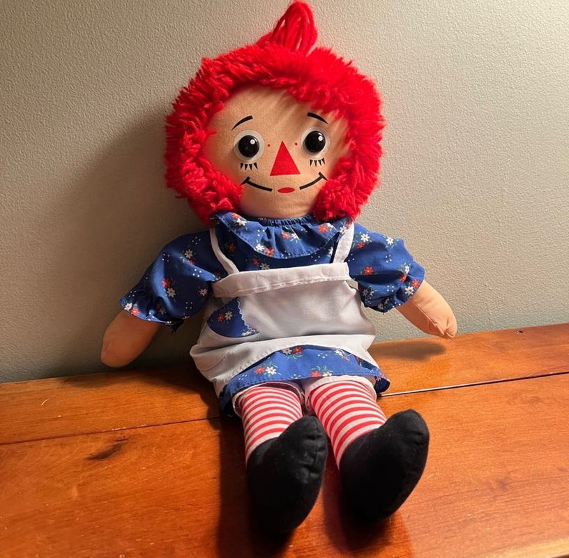Raggedy Ann 18 inch  Doll Vintage 1987 Playskool Dolls and Accessories