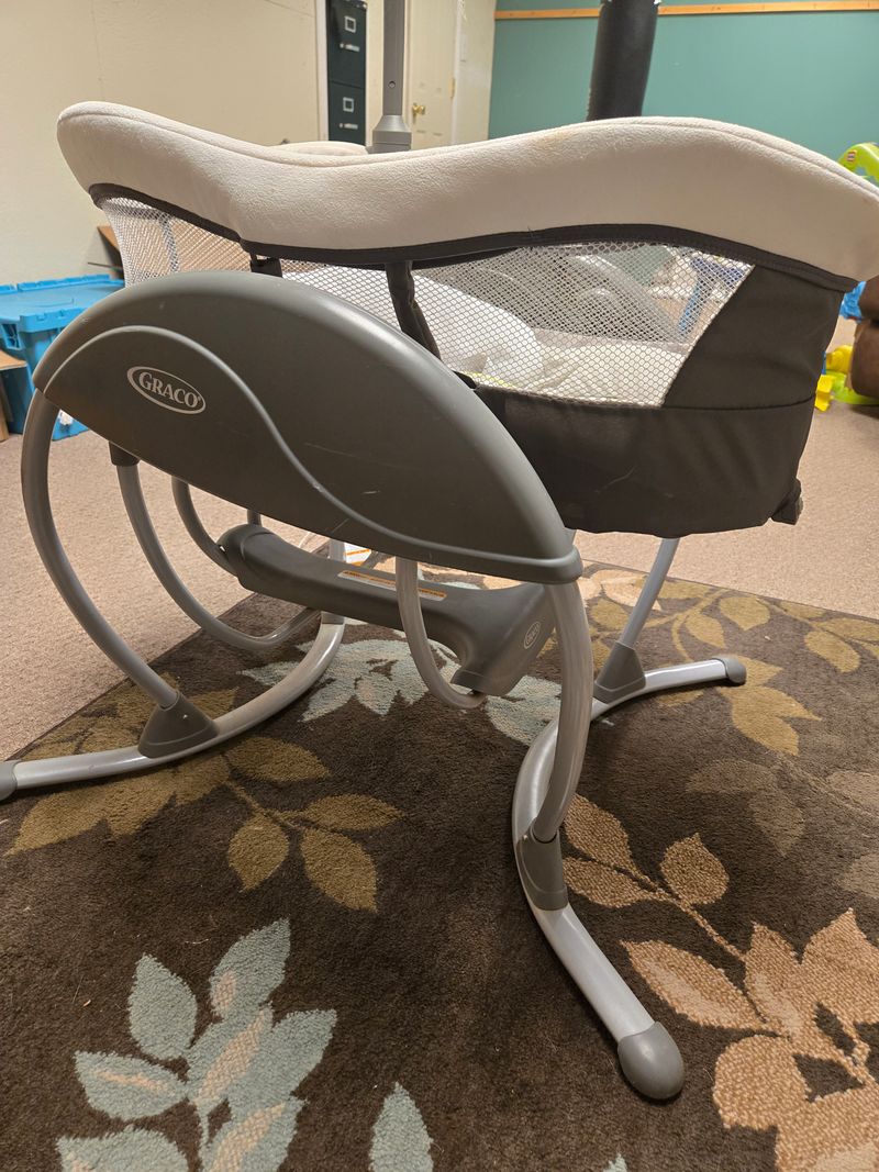 Graco Graco Duoglider Gliding Swing, grey with owls Swing