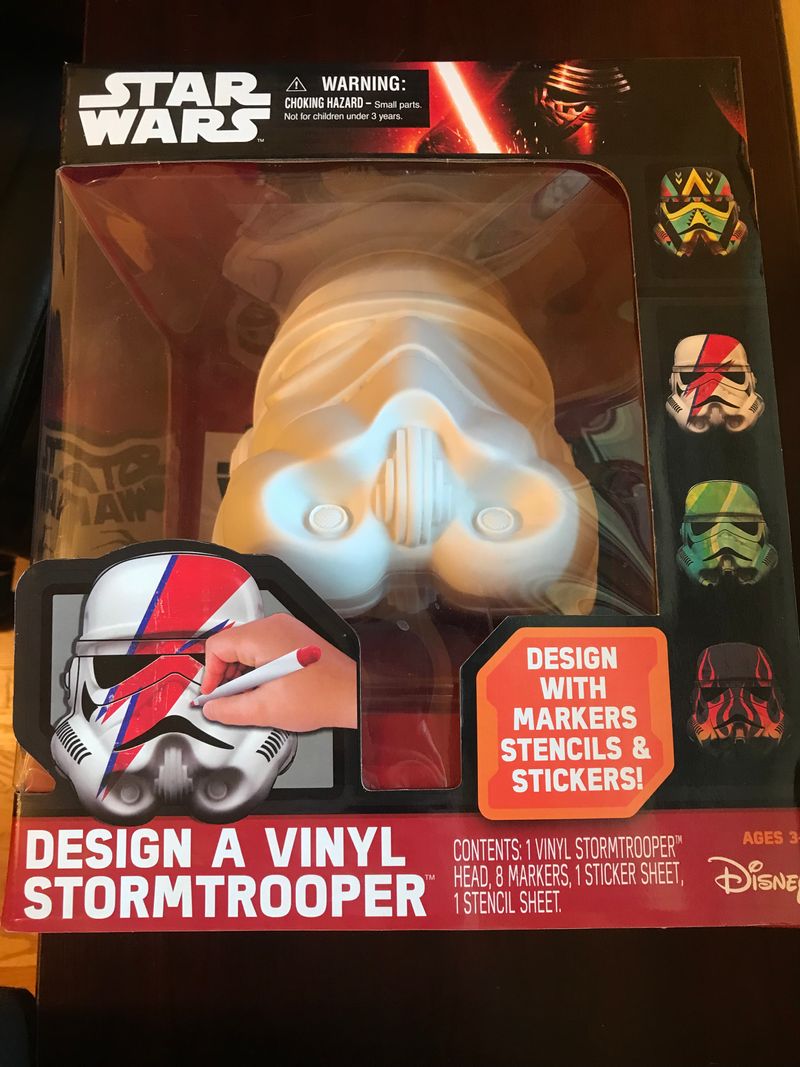 NIB Star wars New design your own storm trooper