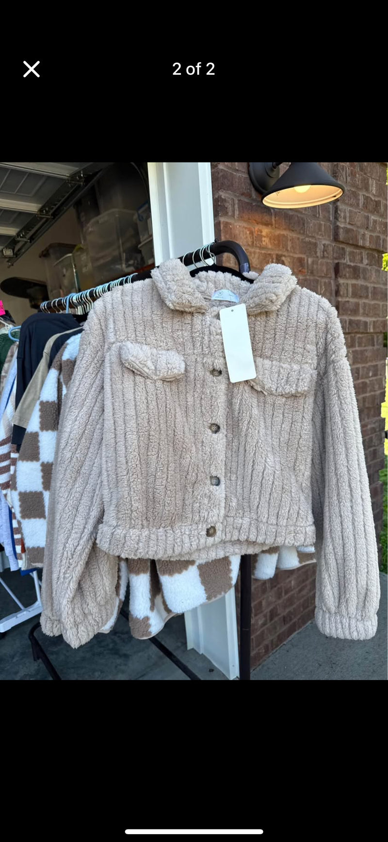 Boutique Womens Shacket Women's - S