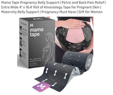 Load image into Gallery viewer, Mama Tape Brand New In Box Belly support4pregnant women pain relief tape 4inW16.4feetLong Accessories
