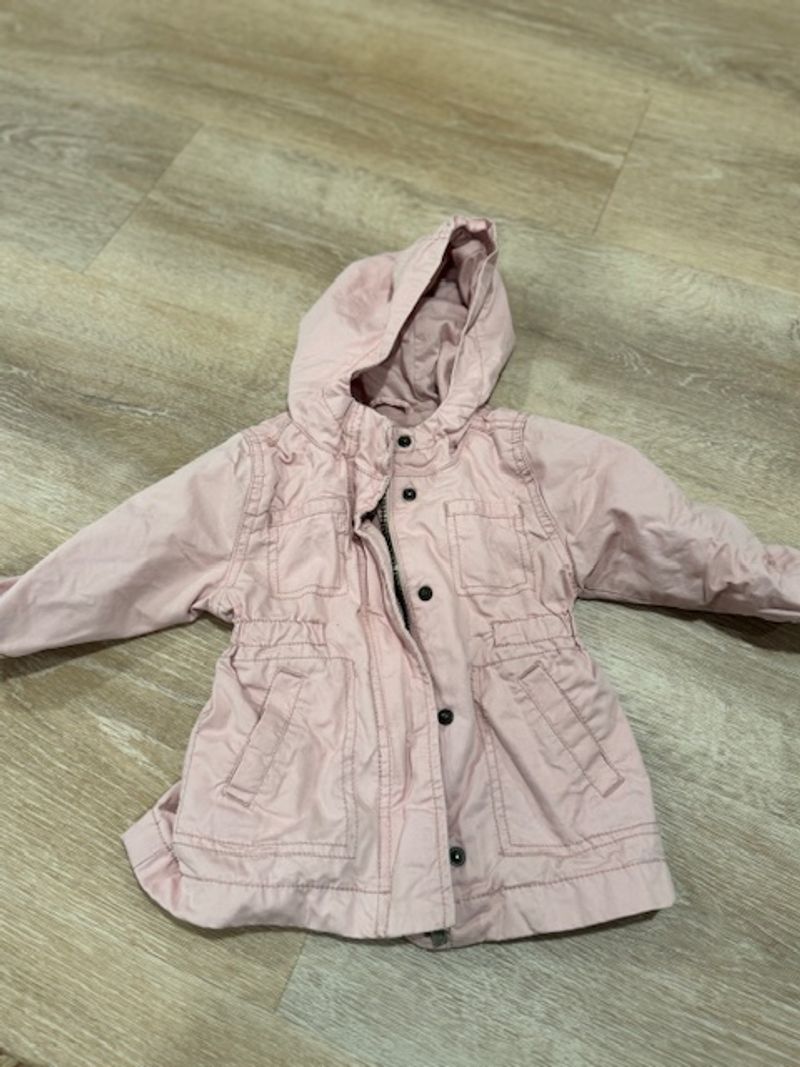 Old Navy Light Pink Jacket 12-18m light weight zip up jacket 18 Months