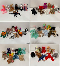 Load image into Gallery viewer, 117 Beanie Babies with Tag Protectors - Like New 117 Beanie Babies with Tag Protectors - Like New Plush Toys
