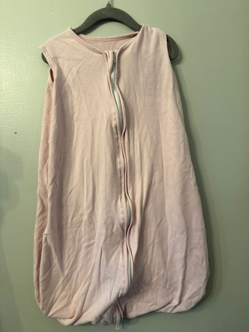 Yoofoss Sleep Sack, 6-12M, Cotton Pink Cotton Sleep sack, GUC 12 Months