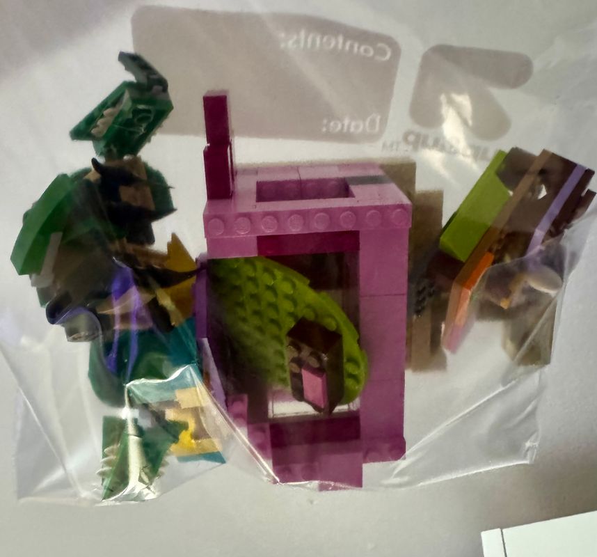 Bag of legos as is  Building