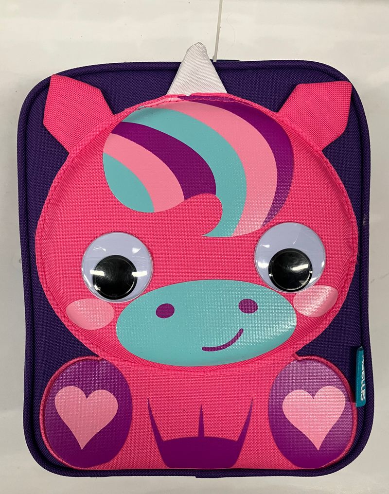 NEW! Purple Wiggly Eyes Unicorn Lunchbox