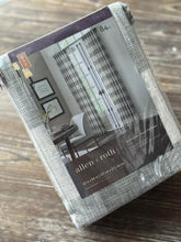 Load image into Gallery viewer, 4 NEW PKGS Allen and Roth Hess Gray Curtains 4 PANELS, 50x84, Light Filtering, Retail $120, Posted More
