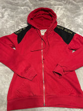 Load image into Gallery viewer, True Religion Red black and gold, gently used Women&#39;s - XS
