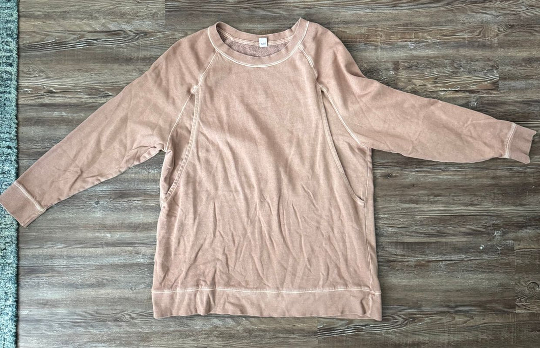 Old Navy Large Light Brown/Orange Nursing Sweater, EUC