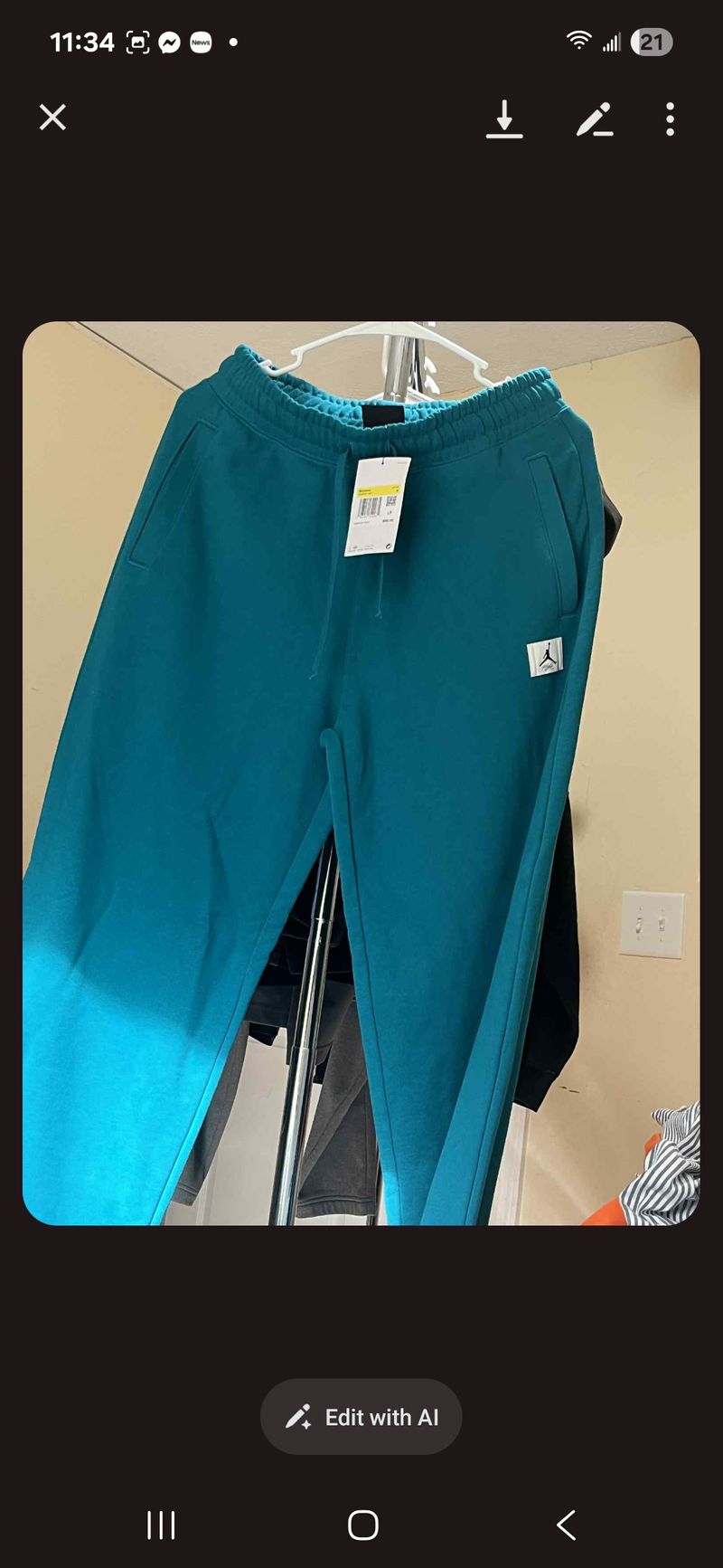 Nike New with tags Nike Jordan's for women joggers Women's - S