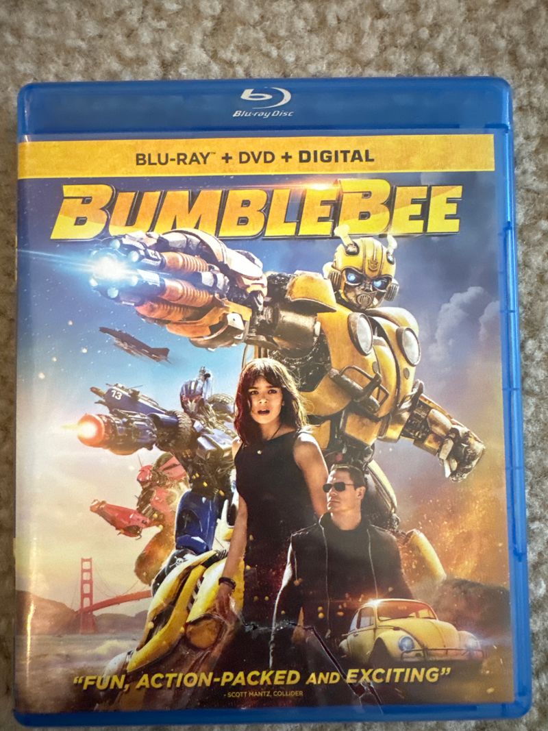 DVD and Blu-ray Bumblebee transformers Kids-Family Movie