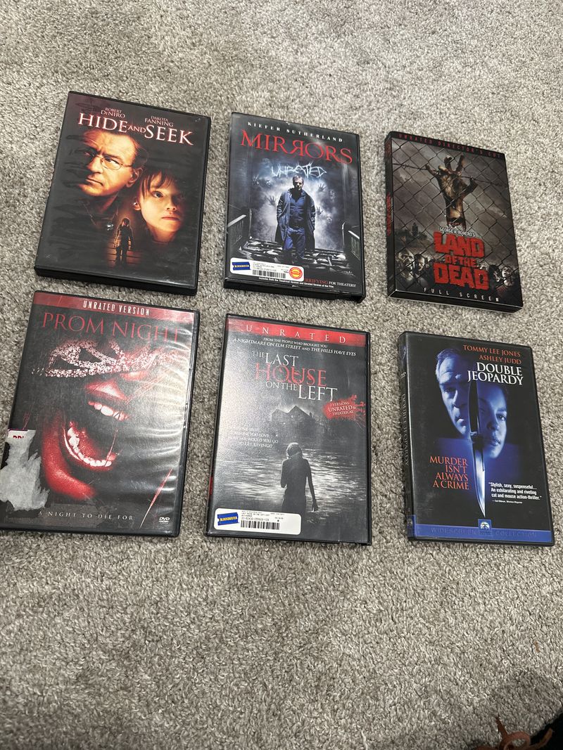 6 thriller movies  Movies