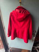 Load image into Gallery viewer, New York and Company-NWT  Red Pea Coat NWT New York and Company Red Pea Coat with detachable hood Women&#39;s - S
