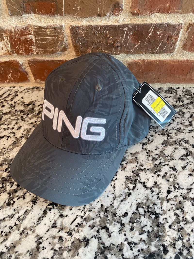 Ping Golf Grey hat, NWT