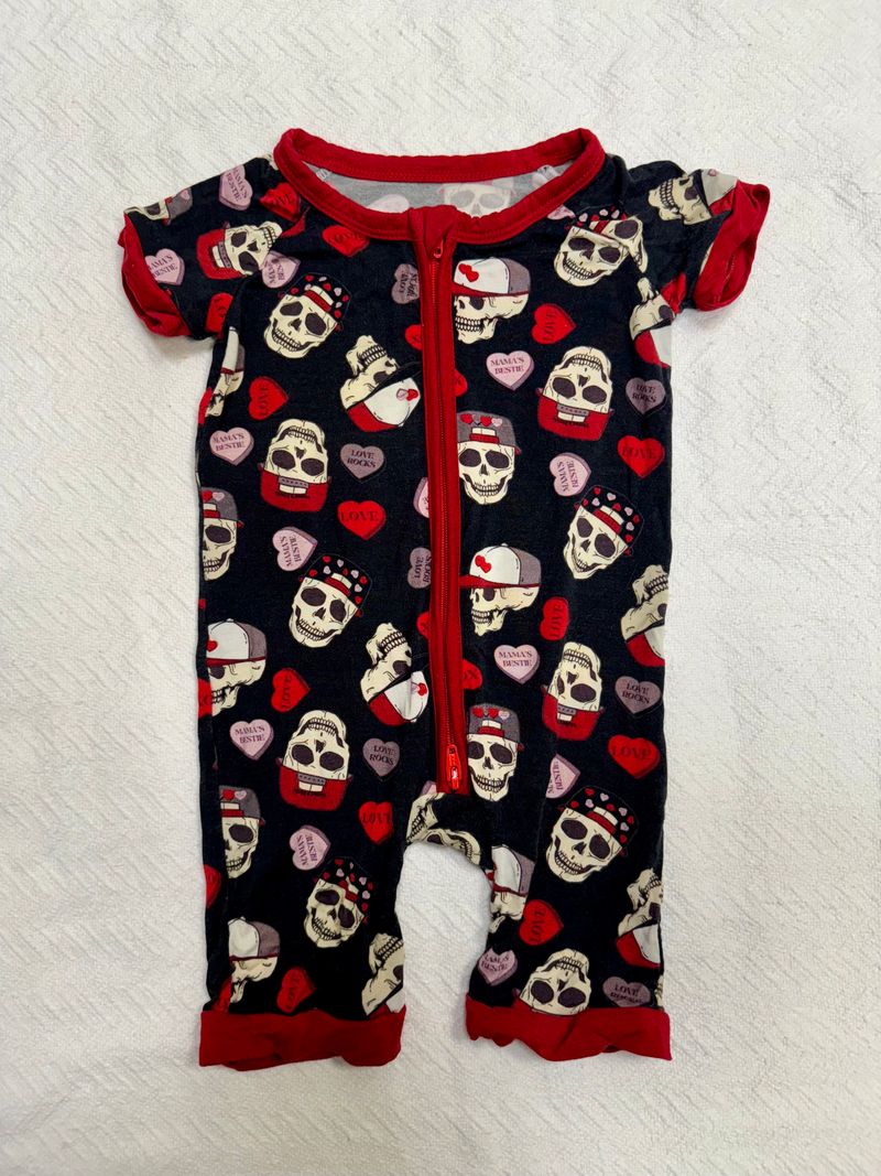 3-6 month Bamboo shortie  3 Months