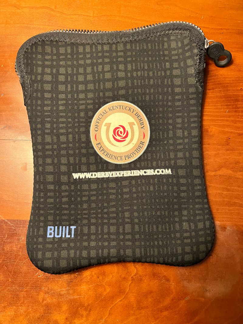 I Pad case Kentucky Derby 7 inch wide x 9.5 inch long