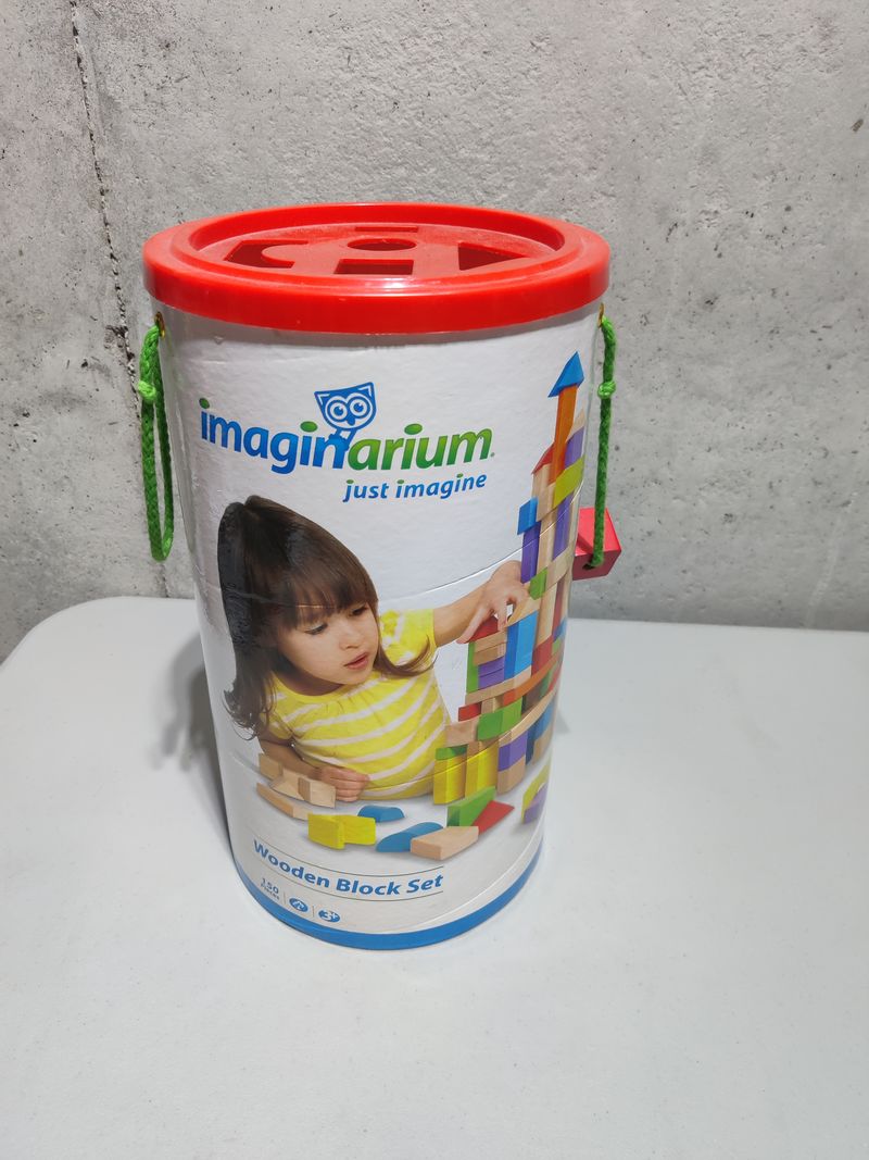 Imaginarium Wooden block set Building
