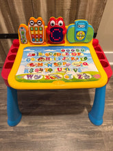 Load image into Gallery viewer, Vtech touch &amp; learn activity desk only - 2 modes Touch desk &amp; phone pad. Activity &amp; music. Flips chalkboard art st Educational
