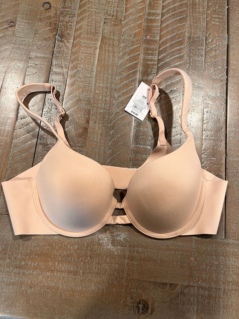 Auden NWT beige 36B Light Lift Plunge padded bra