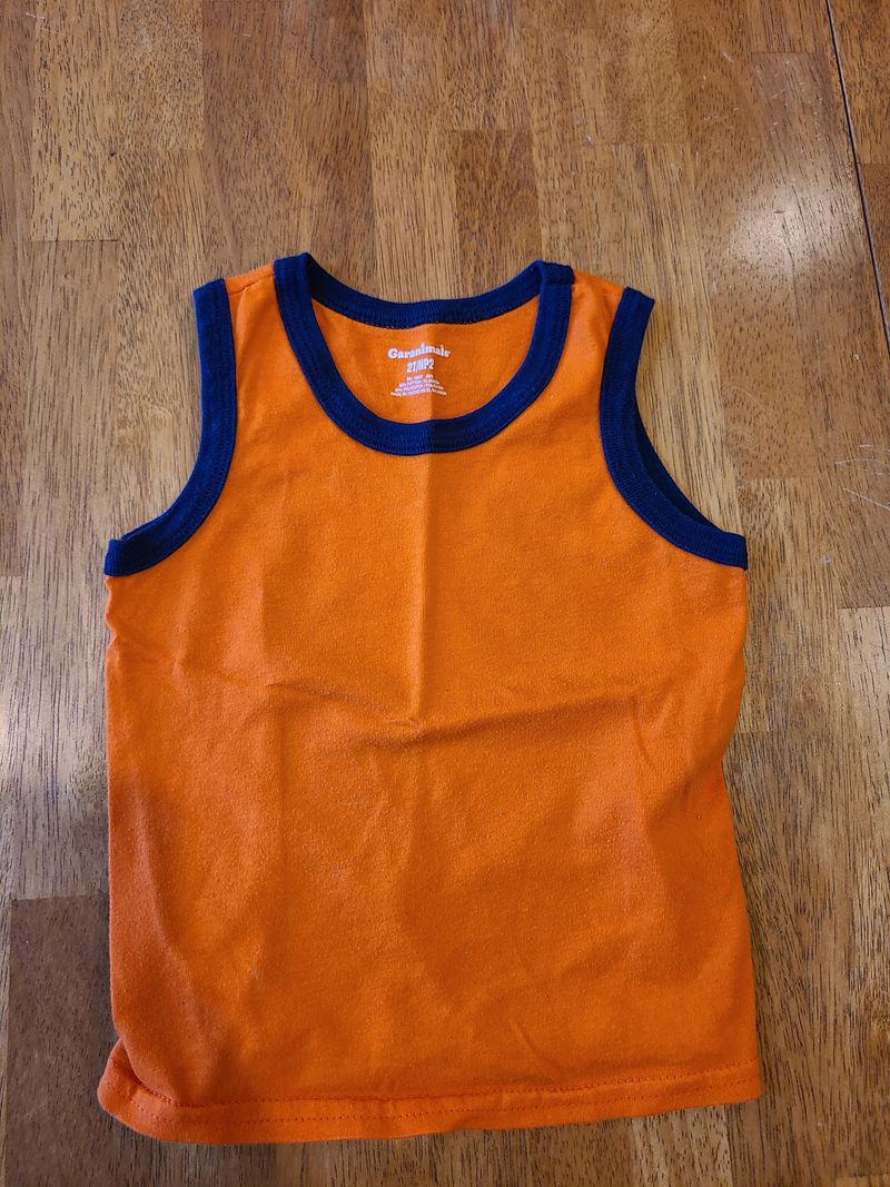 Garanimals SMR orange sleeveless top  2T