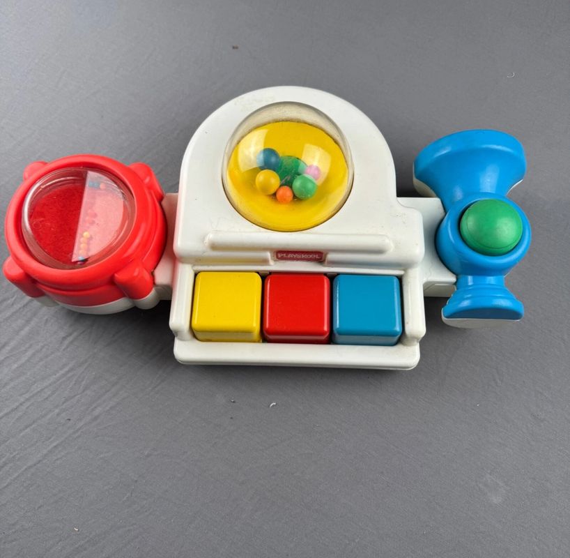 Playskool Vintage 1991 musical from horn bouncing ball Preschool Toy