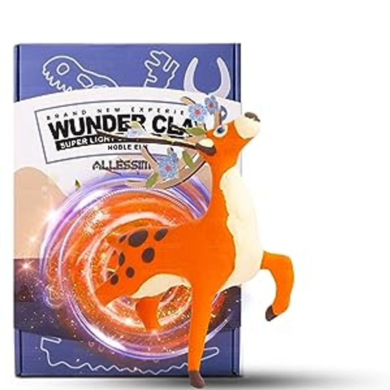 Allessimo NIP - Wunder Clay Super light Clay Animal Park, Nobel Elk Building