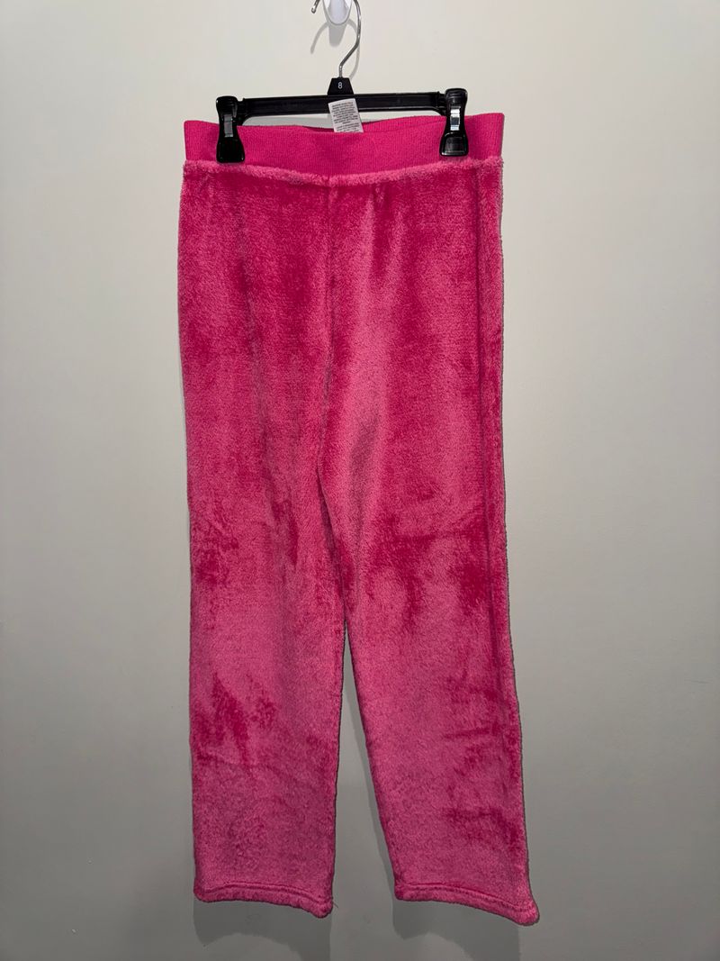 10/12 pink fleece pj pants  10