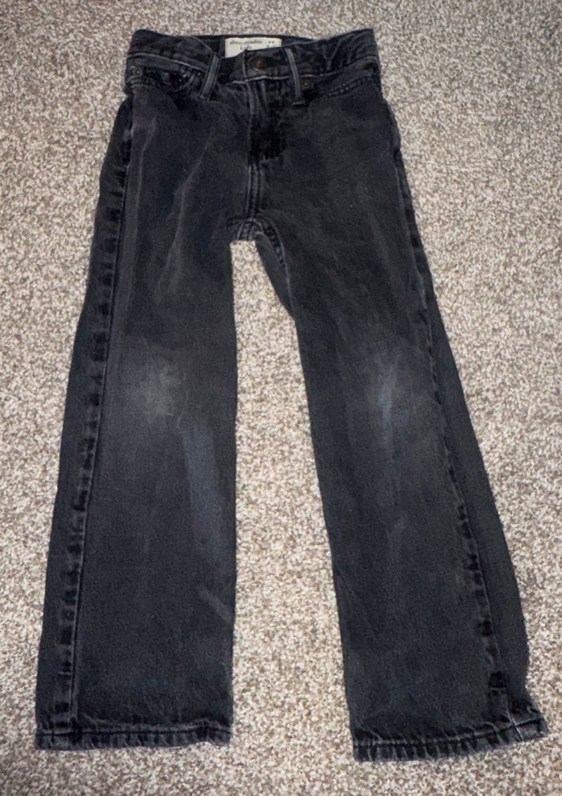 Abercrombie kids Black jeans 5T