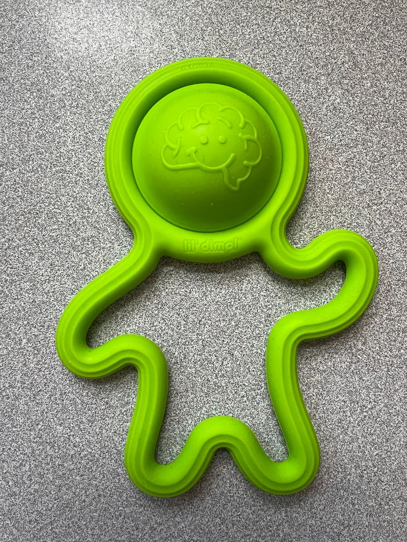 Fat Brain Toy Lil Dimpl Green Popping sensory toy Educational