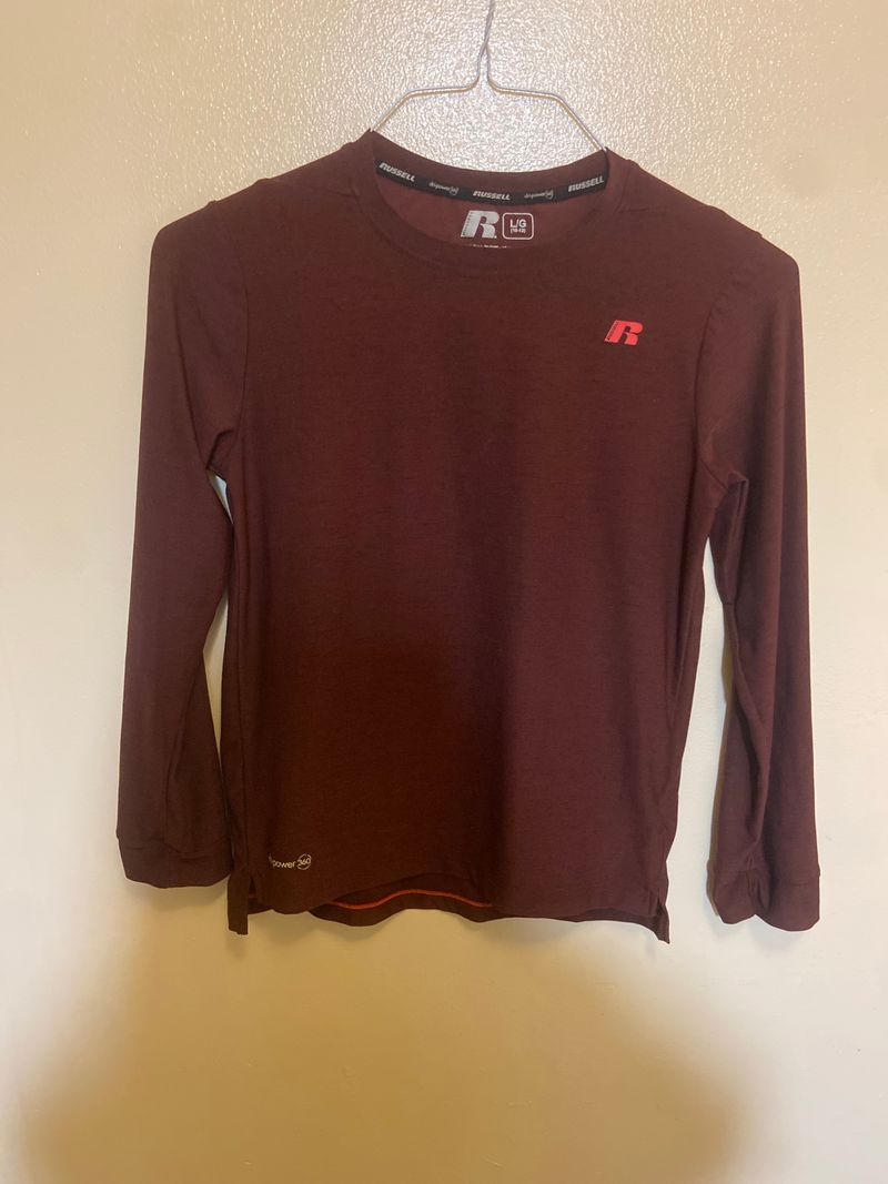 Russell Maroon Long Sleeve 10
