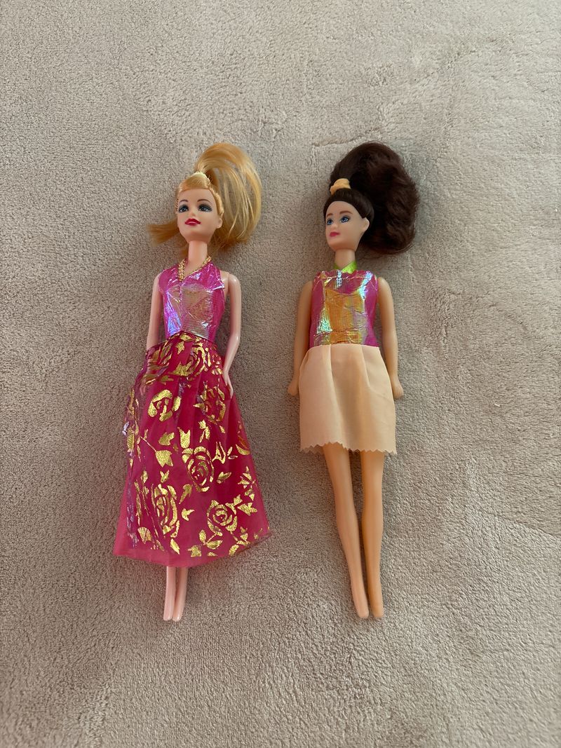 Dolls Dolls - 2 Piece Set - 11 inch Dolls and Accessories