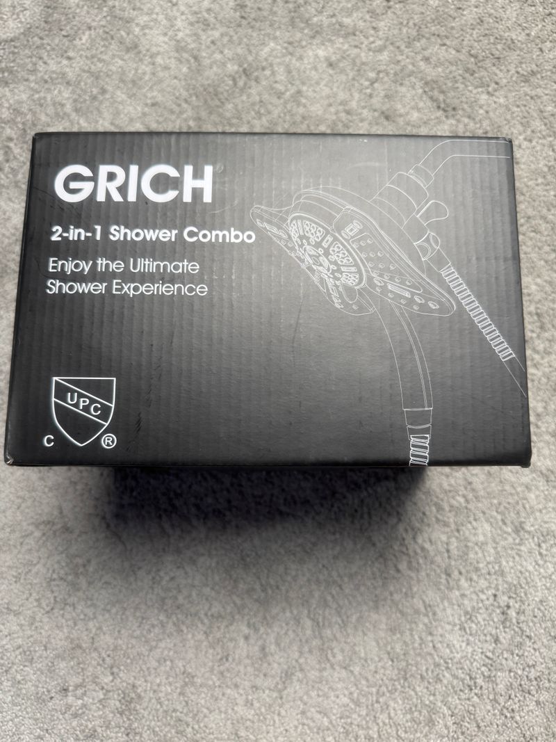 Grinch New shower head two in one combo