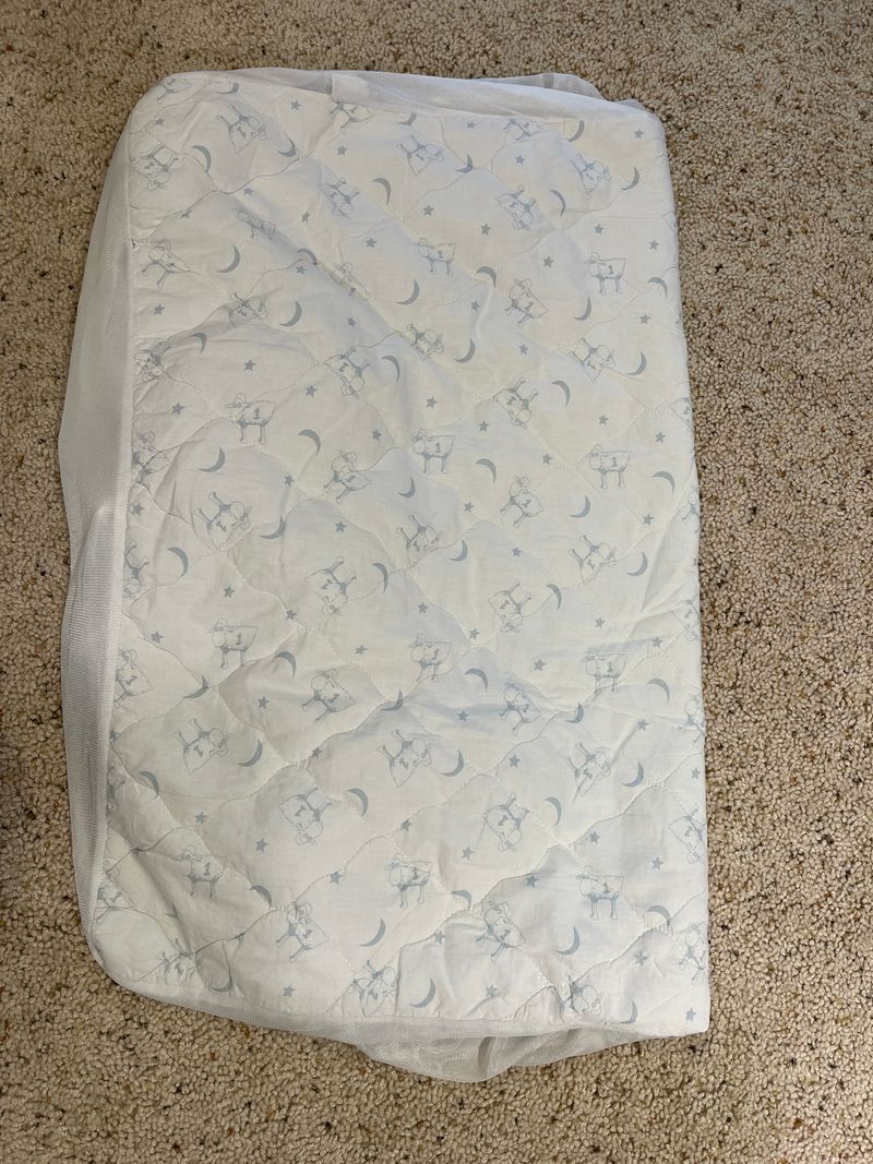 Serta Crib Mattress Pad  Crib