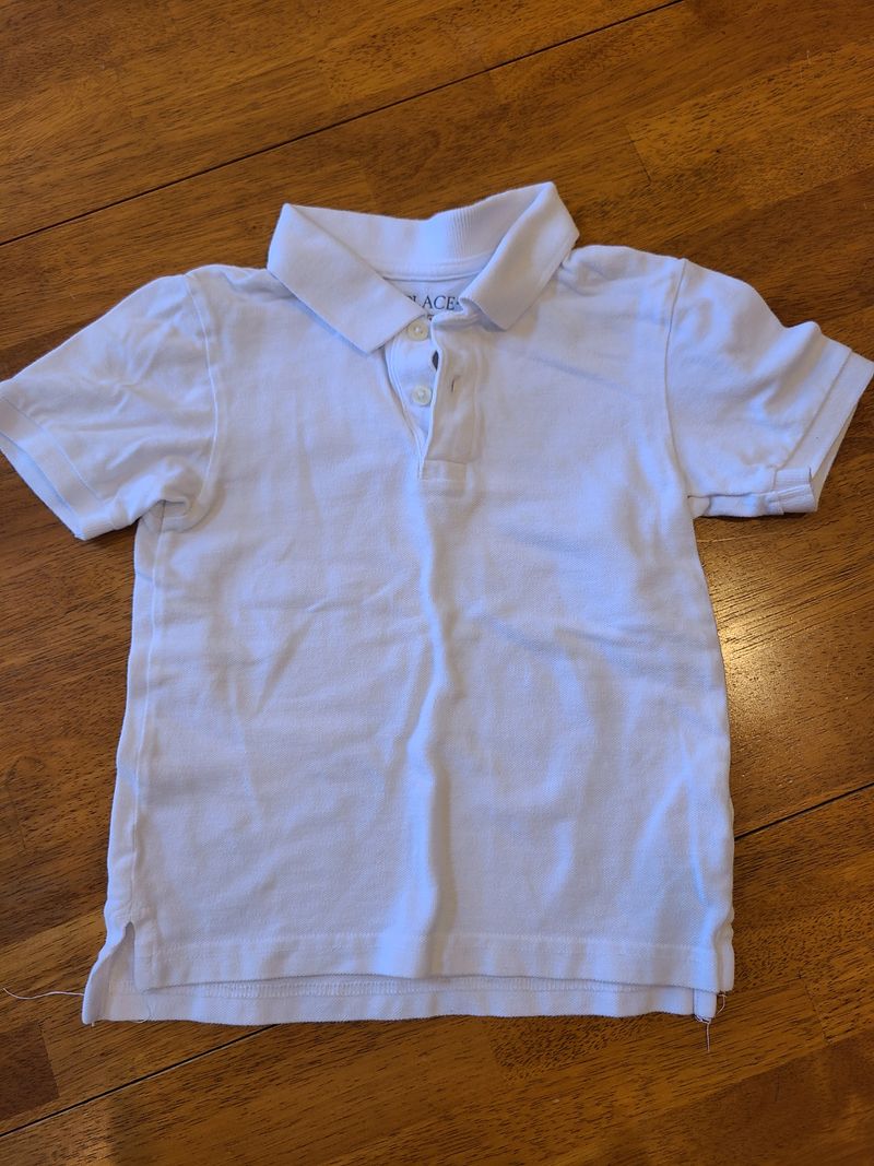 5-6 Children's Place short sleeve polo uniform shirt 5T