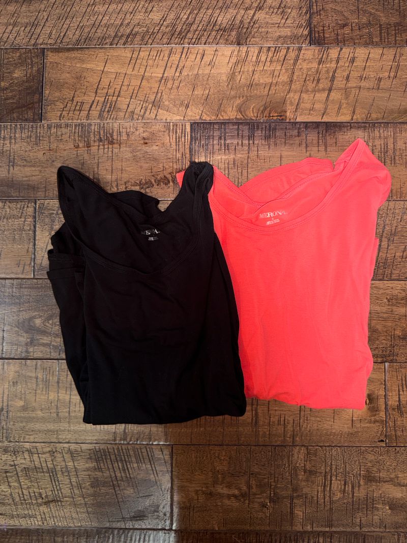 2 merona tees  Women's - L