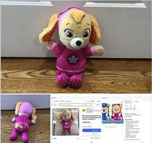Load image into Gallery viewer, PAW PATROL Snuggle Up Pup-SKYE Nightlight PAW PATROL Snuggle Up SKYE Musical Nightlight Plush Toys
