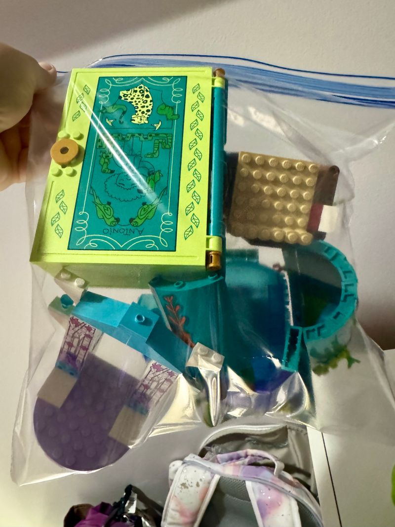 Bag of legos as is  Building