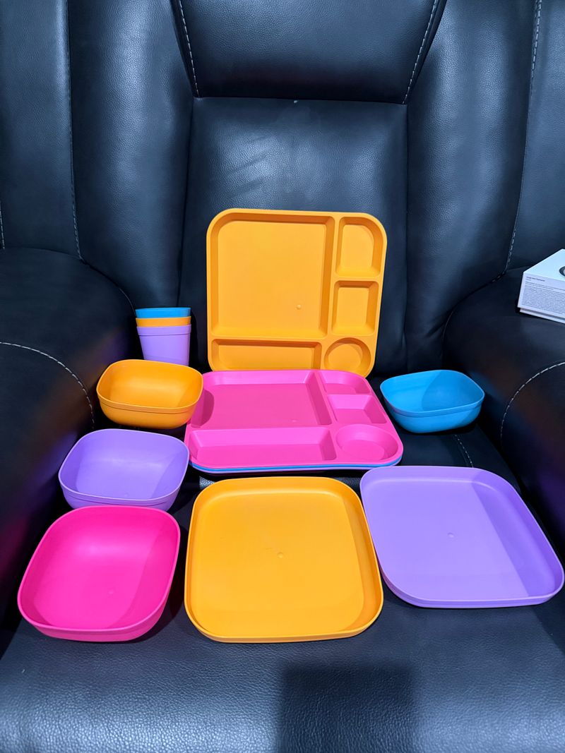 Brand new toddler baby or kid plates, bowls, cups Brand new toddler baby or kid plates, bowls, cups