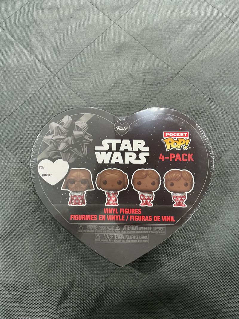 Funko pocket pop 4 pk Star Wars NWT MSRP Figures and Animals