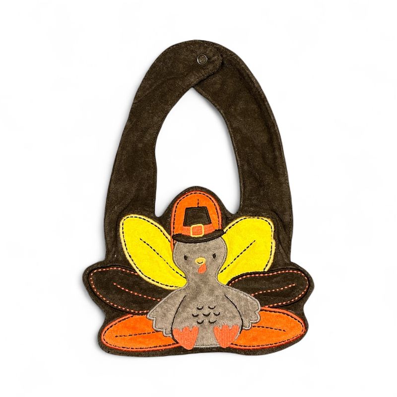 Carters EUC turkey bib Newborn