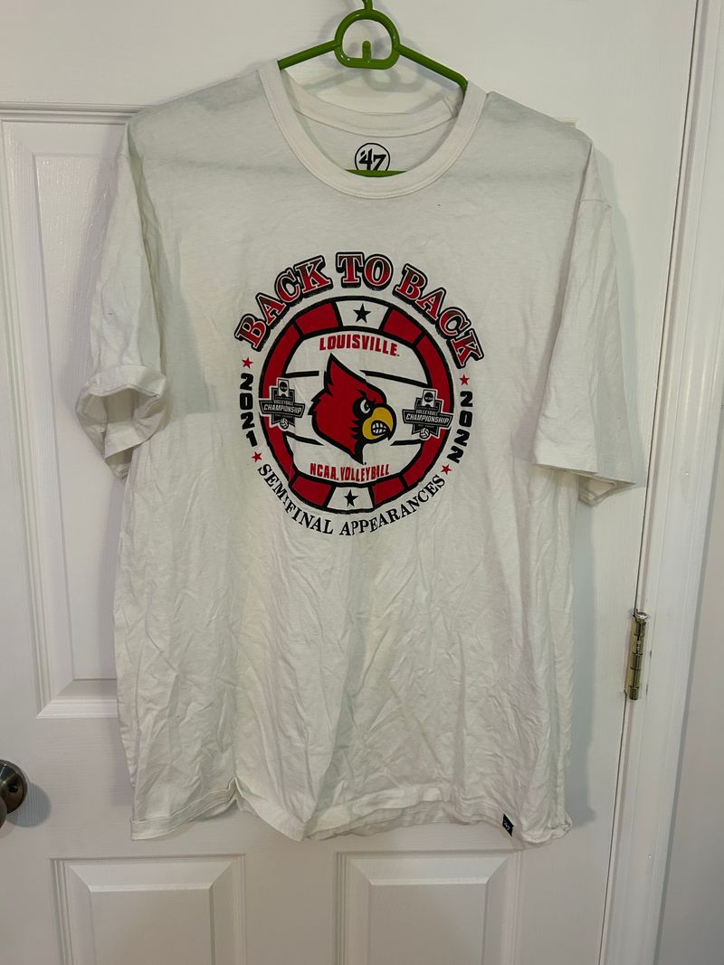 '47 White Louisville volleyball t-shirt Men's - XXL